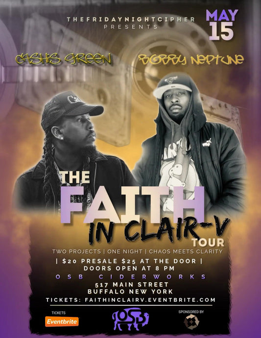 Two Pens, One Purpose: The Faith in Clair-V Tour Kicks Off May 15th