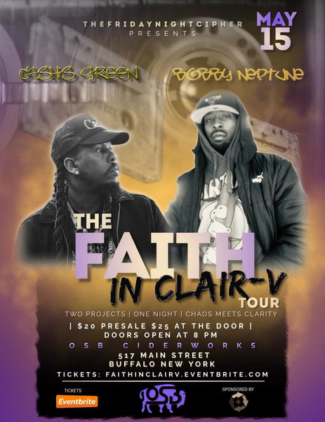 Two Pens, One Purpose: The Faith in Clair-V Tour Kicks Off May 15th