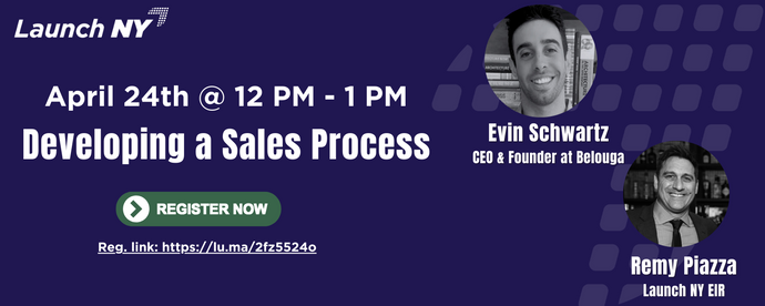 Launch NY Presents: Developing a Sales Process Webinar