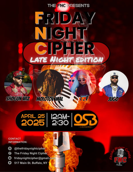 🎤 The Friday Night Cipher: Bars, Beats & Brilliance Return to OSB